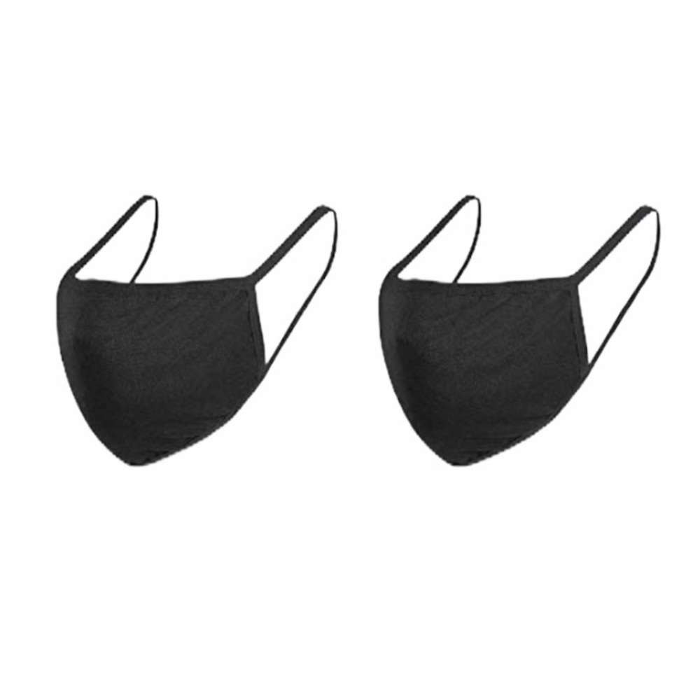Sweetums Signatures Face Masks, Set of 2, Black